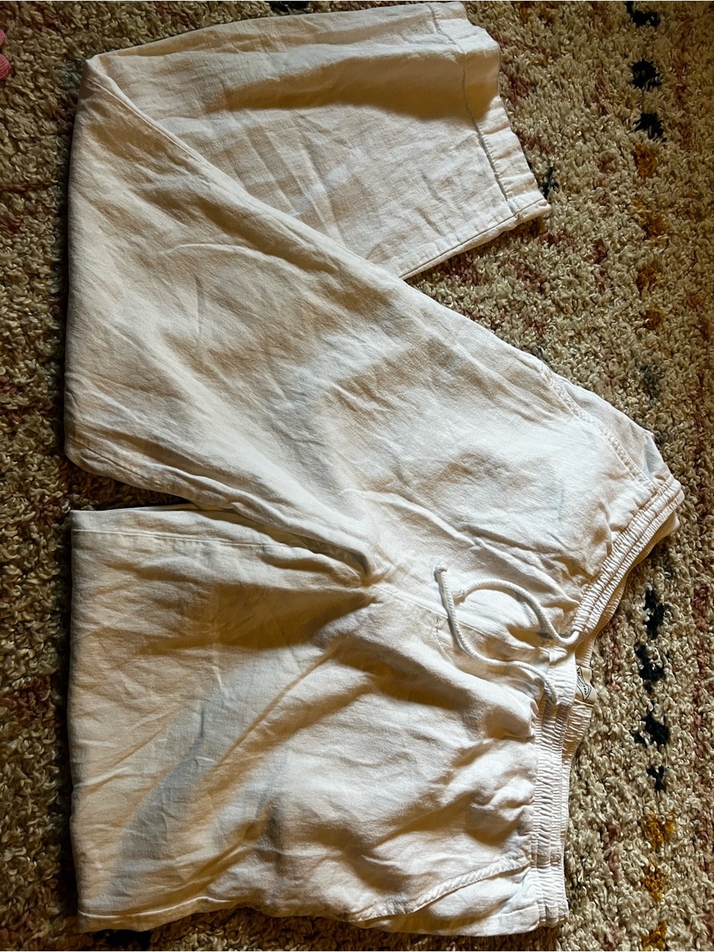 St. John's Bay White Linen pants